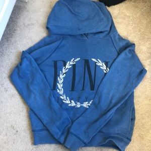 Pink overhead sweatshirt